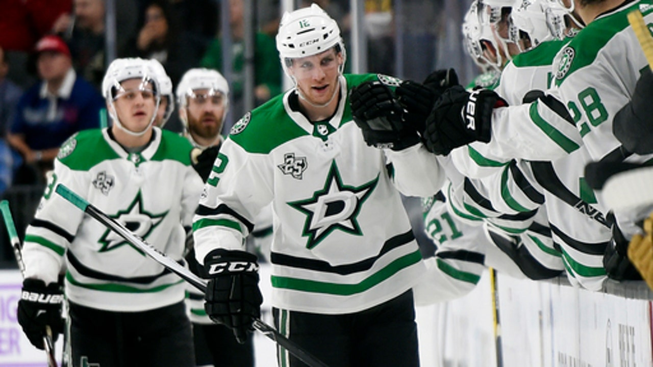 Faksa's first career hat trick leads Stars to 3-0 win (Nov 28, 2017)